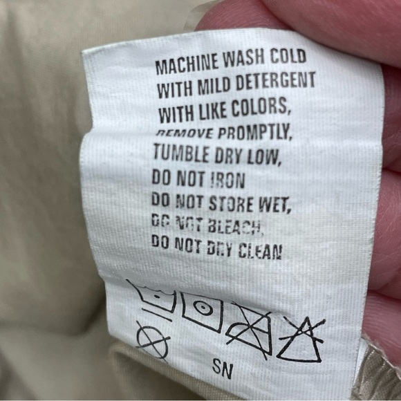 Columbia Beige Hoodie Windbreaker Pullover Women’s XL - Picture 9 of 12